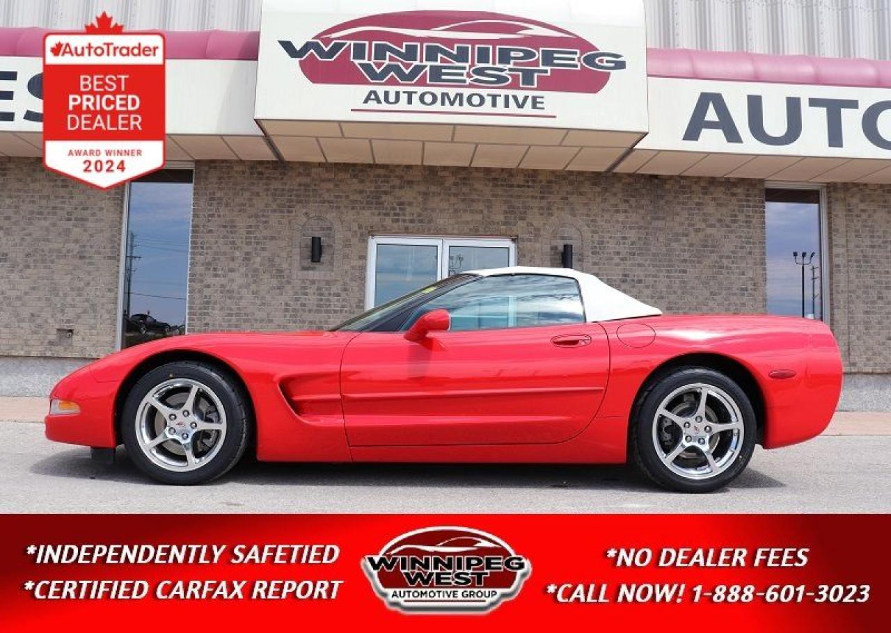 Used 2004 Chevrolet Corvette CONVERTIBLE 3LT, AUTO, LOADED, LOW KMS, AS NEW! for sale in Headingley, MB
