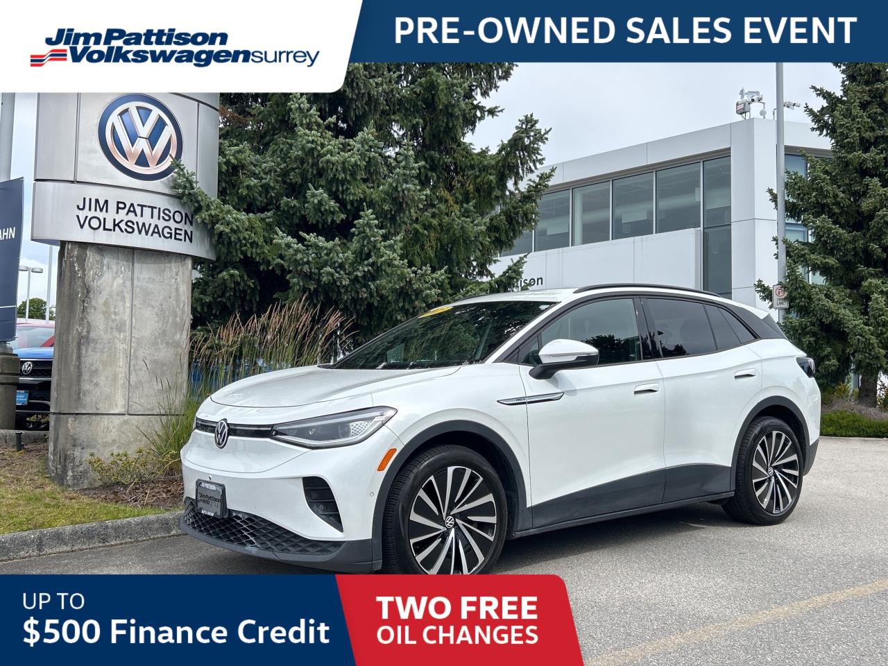 Used 2023 Volkswagen ID.4 PRO RWD, NO ACCIDENT, VW CERTIFIED for sale in Surrey, BC