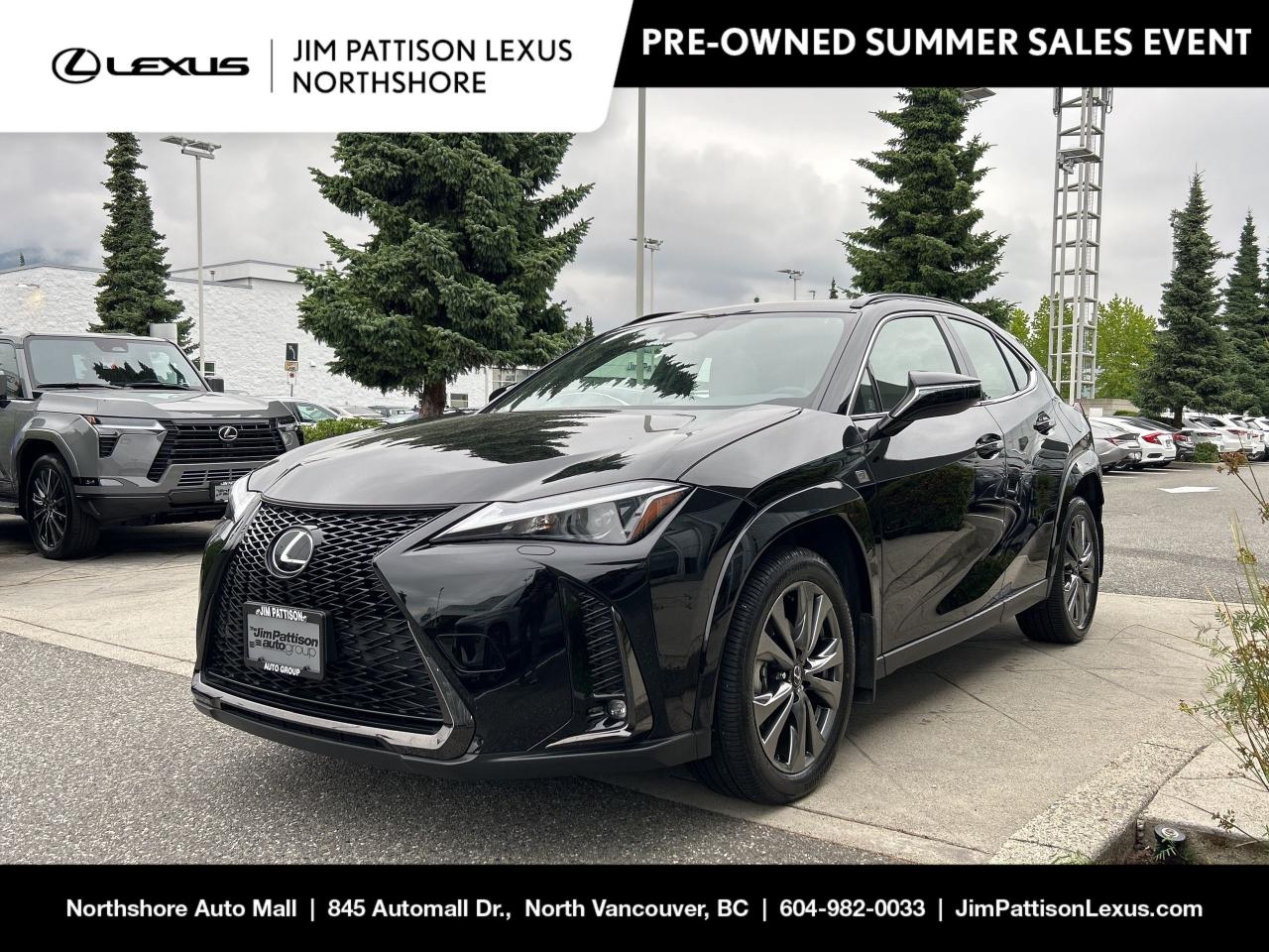Used 2025 Lexus UX UX 300h / F Sport Design / One Owner / No Accident for sale in North Vancouver, BC