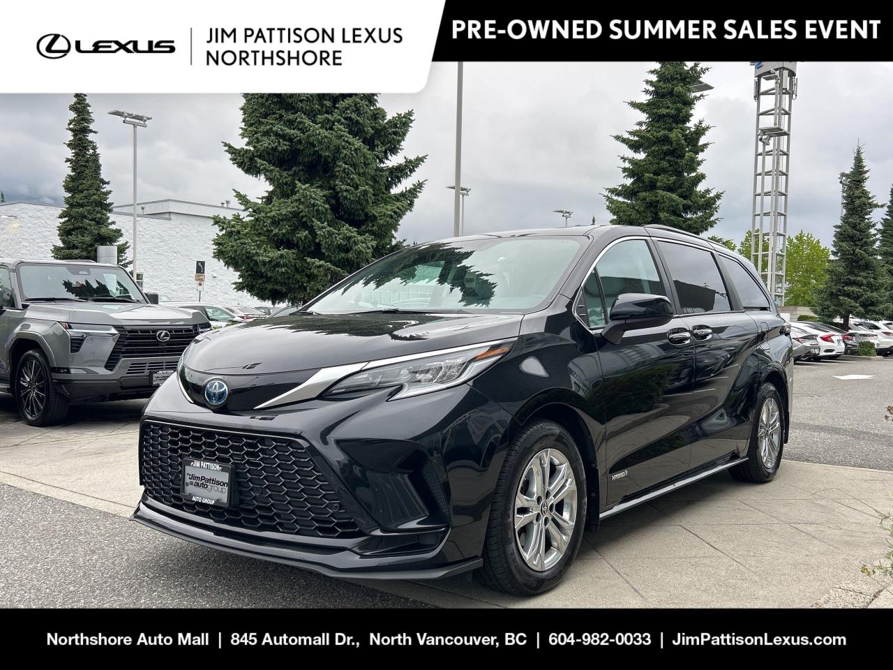 Used 2021 Toyota Sienna Sienna XSE AWD 7-Pass for sale in North Vancouver, BC