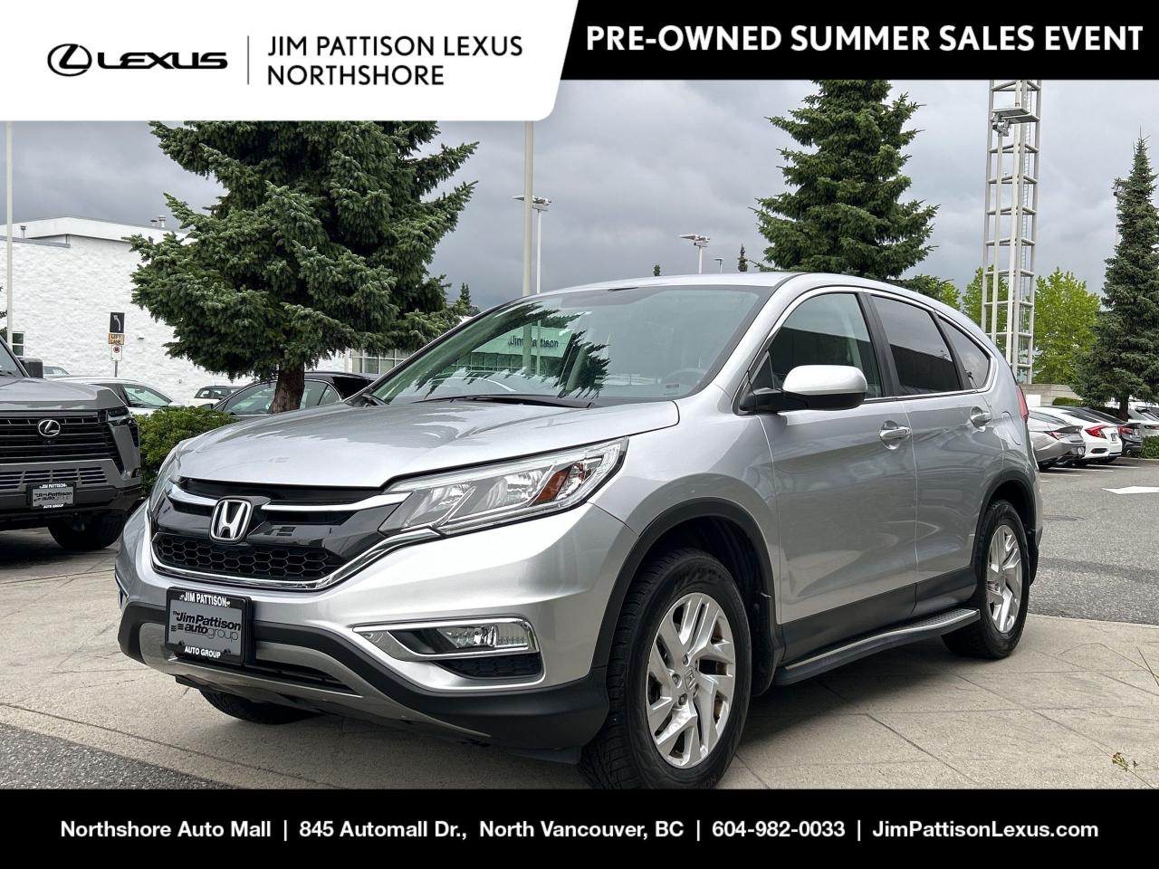 Used 2015 Honda CR-V EX-L AWD / EX-L / Great Commuter CUV / Local Car for sale in North Vancouver, BC