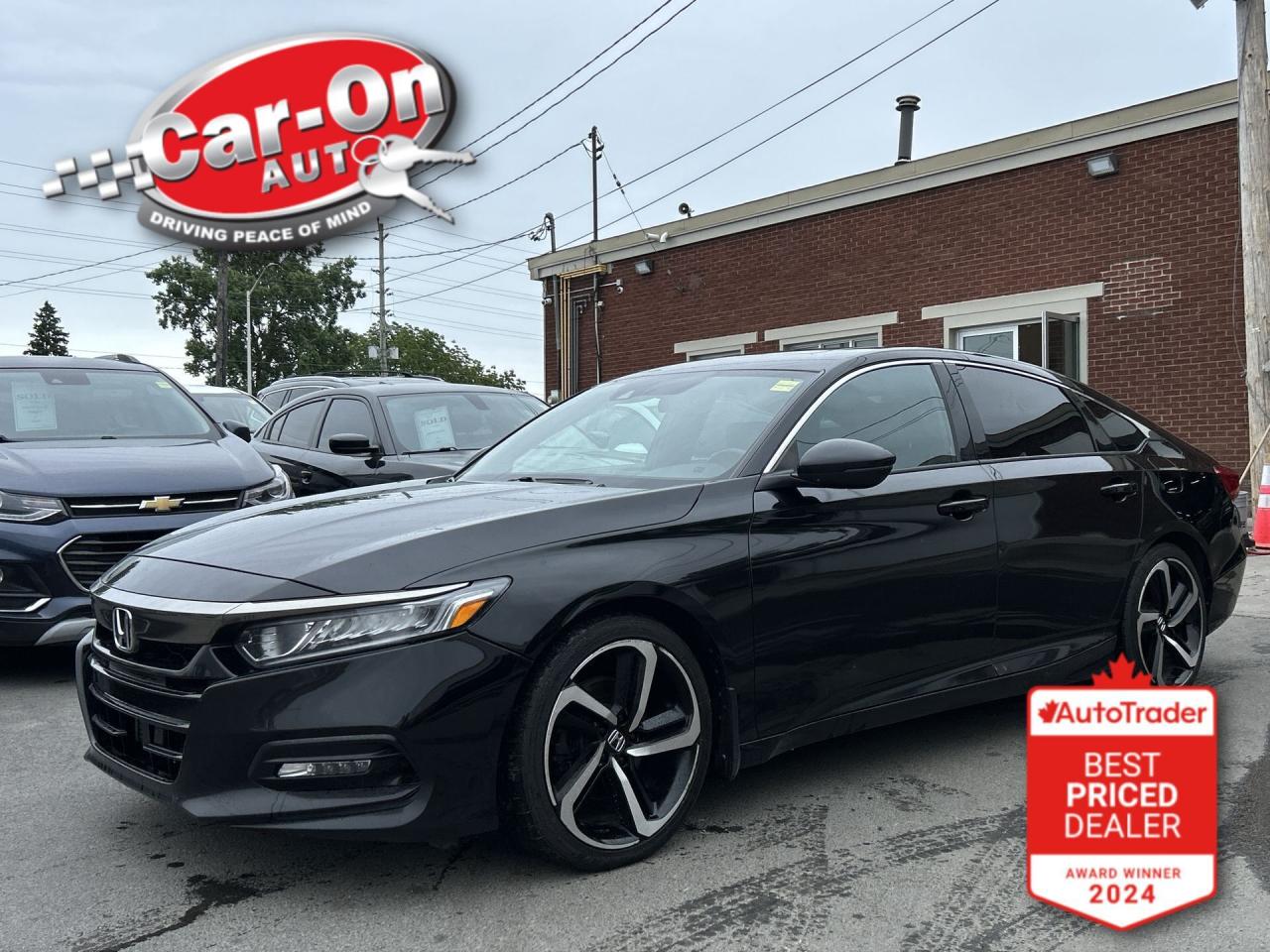 Used 2018 Honda Accord SPORT | 192HP TURBO | HTS SEATS | SUNROOF |CARPLAY for sale in Ottawa, ON