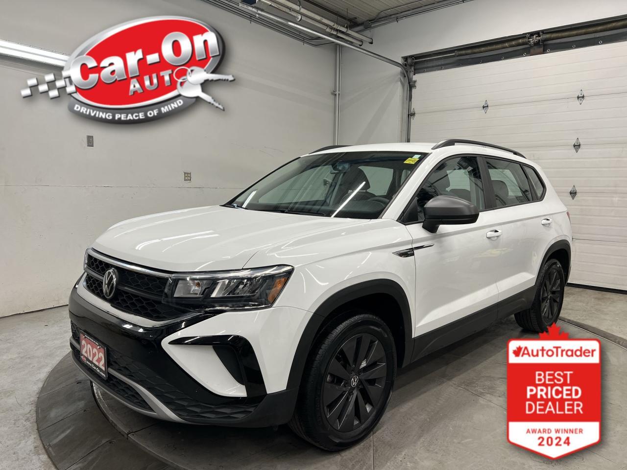 Used 2022 Volkswagen Taos AWD |HEATED SEATS |CARPLAY |17IN ALLOYS | REAR CAM for sale in Ottawa, ON