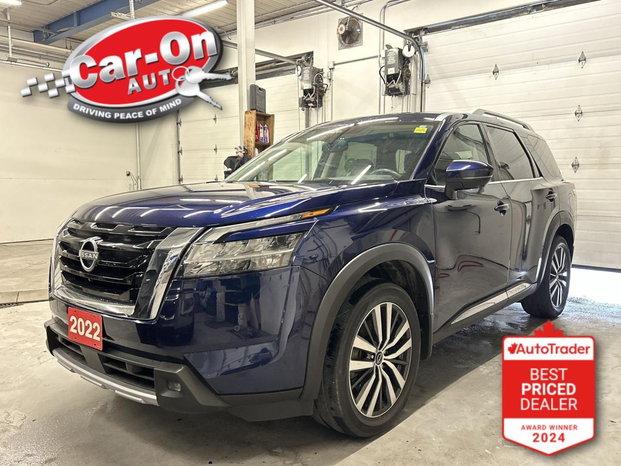 Used 2022 Nissan Pathfinder PLATINUM AWD | 7-PASS | LEATHER | PANO ROOF | HUD for sale in Ottawa, ON