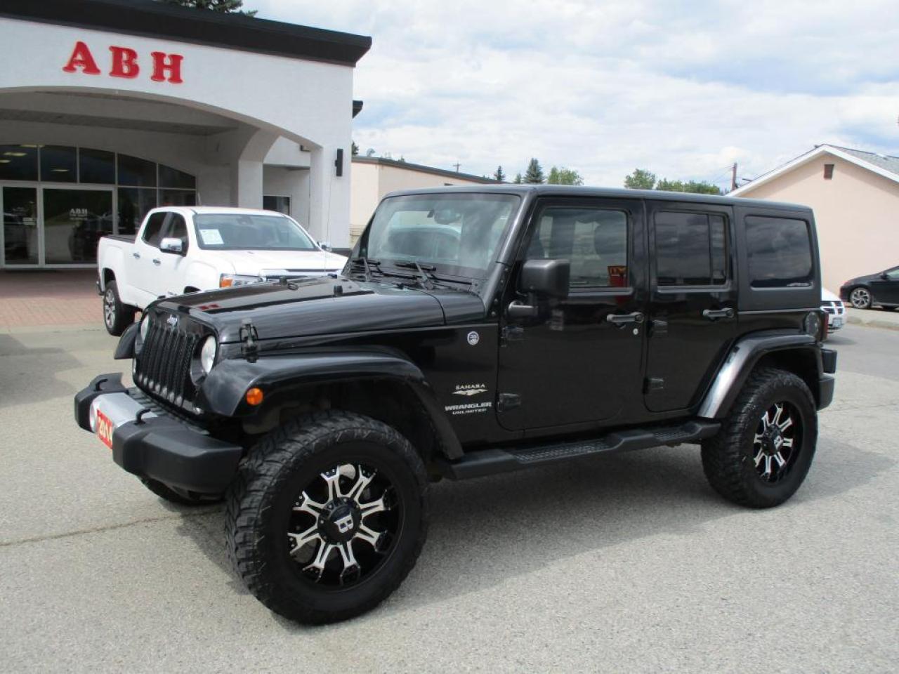 Used 2014 Jeep Wrangler Unlimited Sahara 4WD for sale in Grand Forks, BC