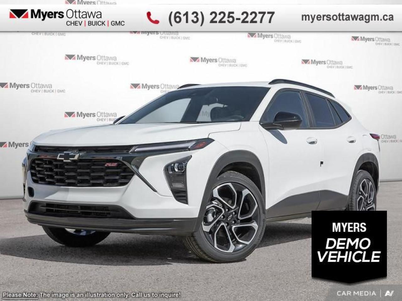 Used 2025 Chevrolet Trax 2RS  2RS, WHITE ON BLACK, REMOTE START, HEATED SEATS for sale in Ottawa, ON
