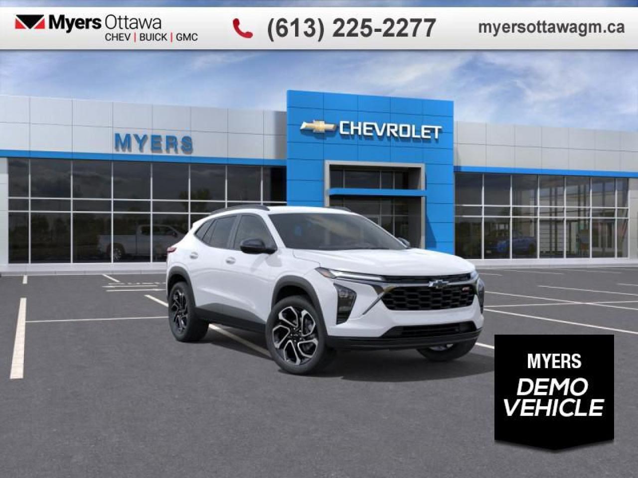 Used 2025 Chevrolet Trax 2RS  2RS, WHITE ON BLACK, REMOTE START, HEATED SEATS for sale in Ottawa, ON