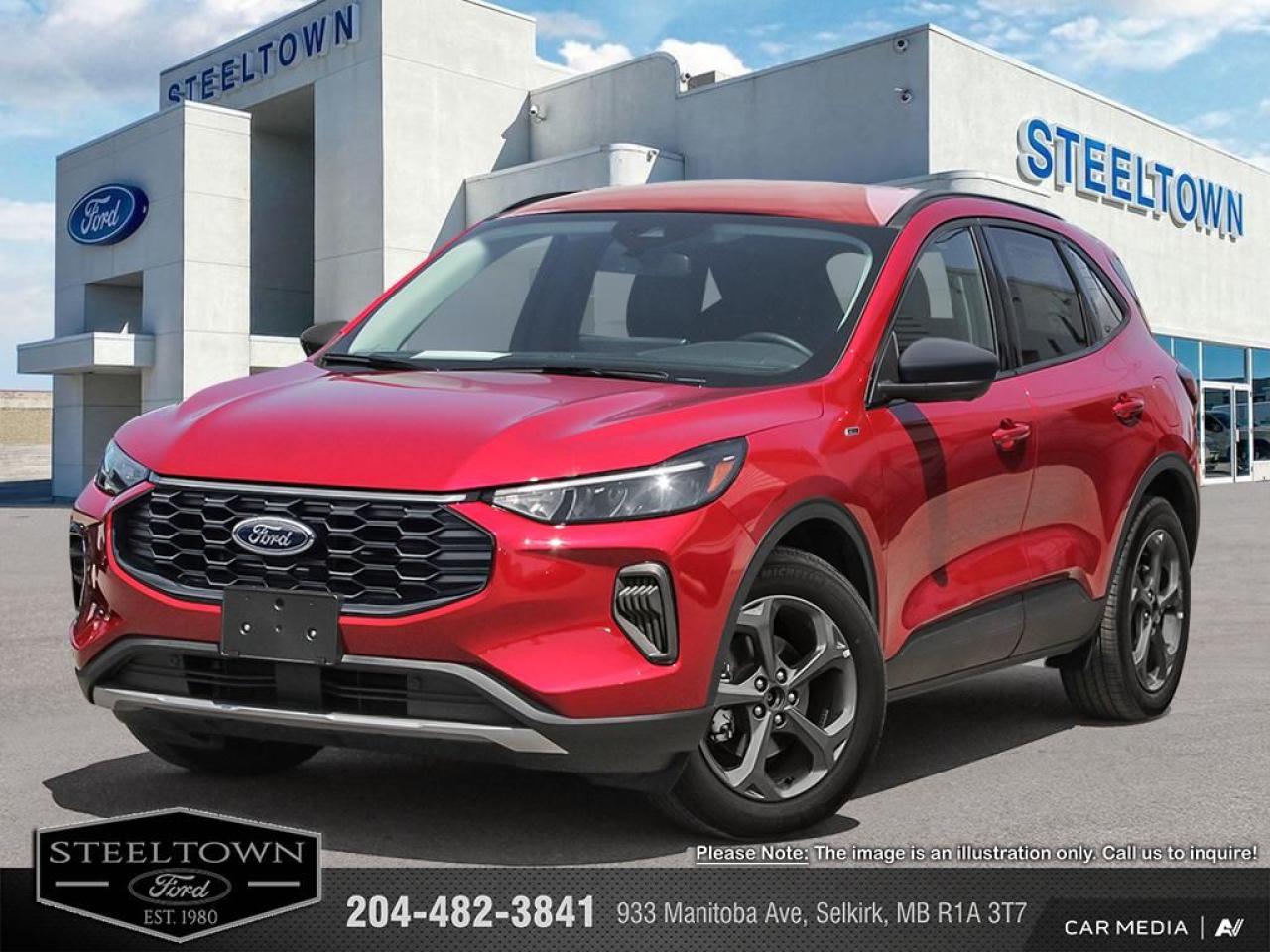 New 2025 Ford Escape ST-Line  - Aluminum Wheels -  Apple CarPlay for sale in Selkirk, MB