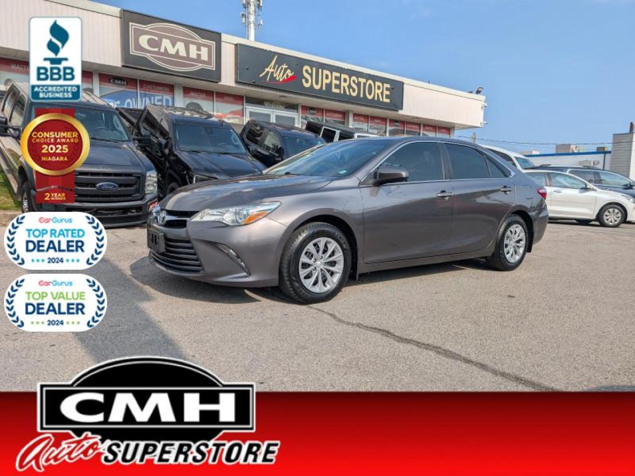 Used 2016 Toyota Camry LE  **REAR CAMERA - BLUETOOTH** for sale in St. Catharines, ON
