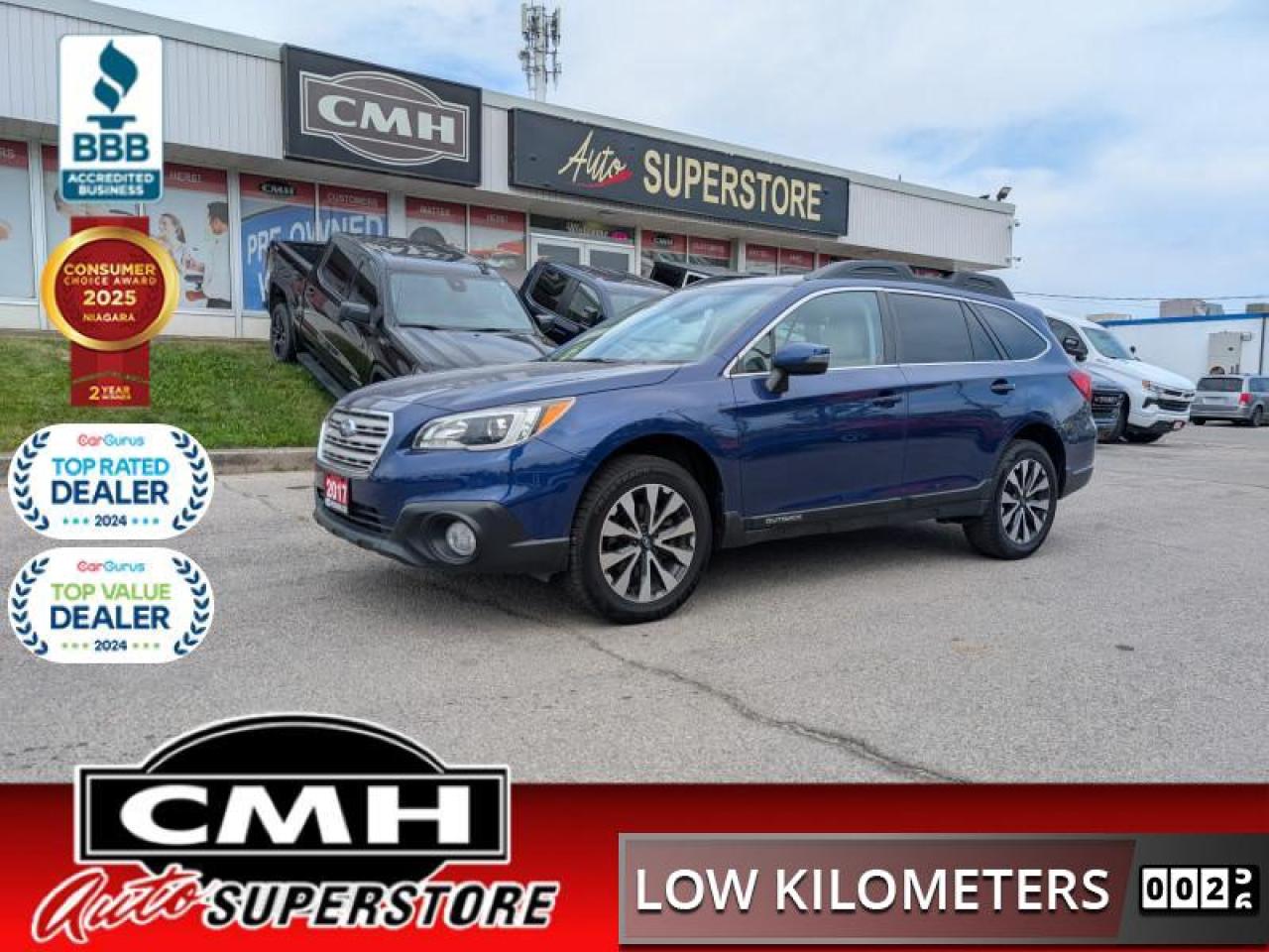 2017 Subaru Outback 3.6R Limited  **VERY LOW KMS**