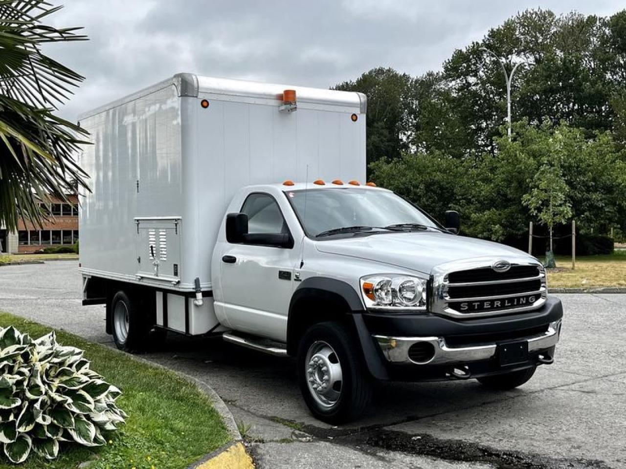 Used 2008 Sterling Bullet 12-Foot Diesel Cube Van with Shelves for sale in Burnaby, BC