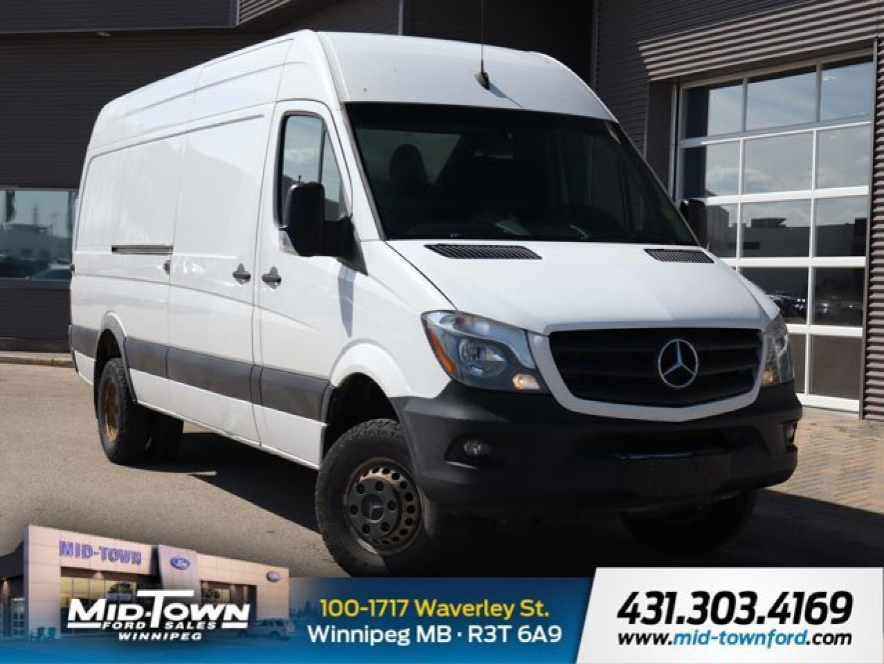 Used 2017 Mercedes-Benz Sprinter Cargo Vans Cargo 170 WB High Roof for sale in Winnipeg, MB