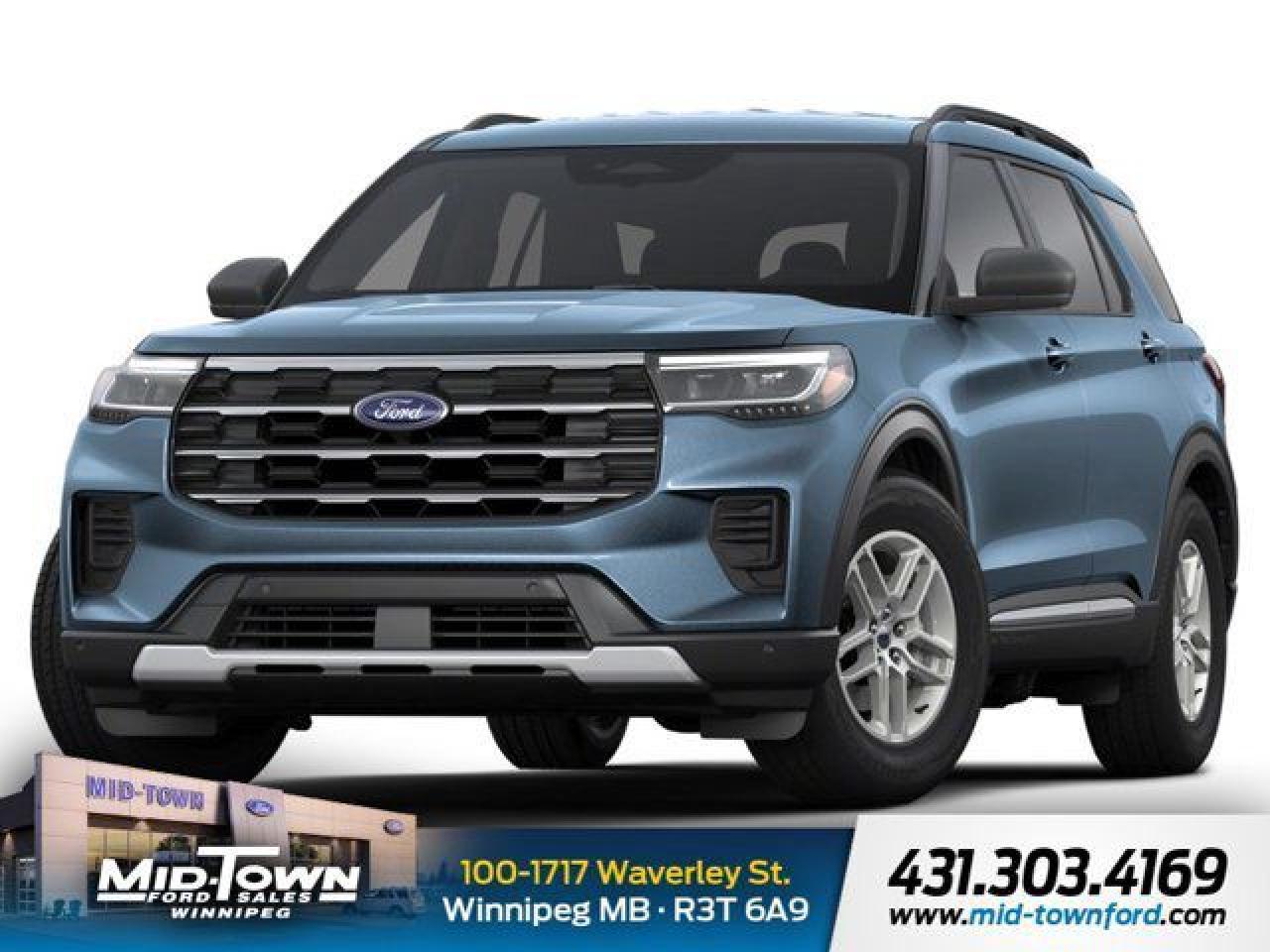 New 2025 Ford Explorer Active | Hill Start Assist | Remote Start for sale in Winnipeg, MB