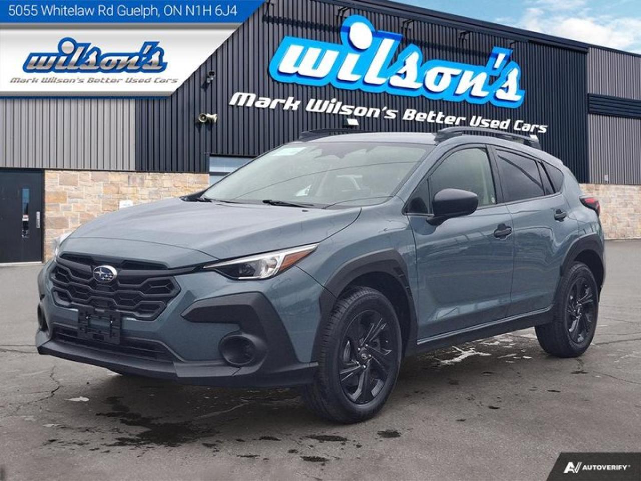 Used 2024 Subaru XV Crosstrek Convenience AWD | Adaptive Cruise | Heated Seats | CarPlay + Android | Rear Camera | for sale in Guelph, ON