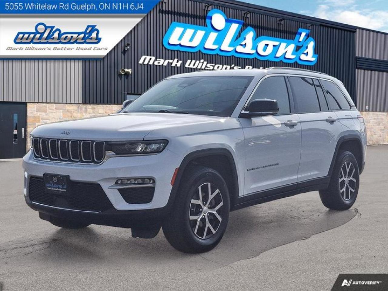Used 2024 Jeep Grand Cherokee Limited 4x4 | Leather | Heated Seats + Steering | Power Liftgate | Remote Start | and More ! for sale in Guelph, ON
