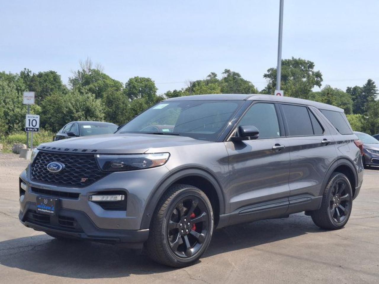 Used 2021 Ford Explorer ST 4WD | 3rd Row | Leather | Navi | Twin Moonroof | Tech Pack | Heated + Ventilated Seats and More ! for sale in Guelph, ON