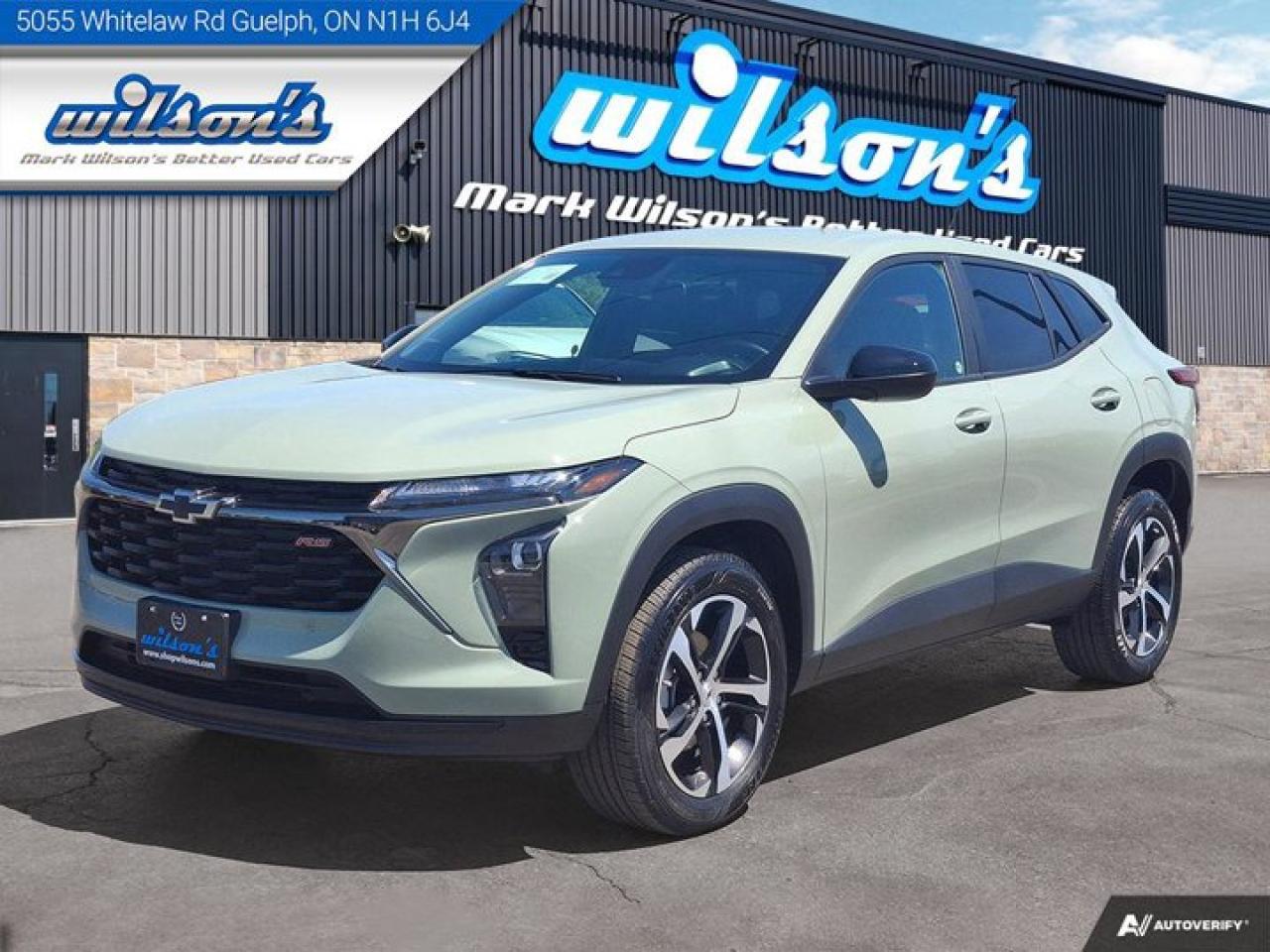 Used 2024 Chevrolet Trax 1RS | Heated Seats | CarPlay + Android | Rear Camera | Alloy Wheels and More ! for sale in Guelph, ON