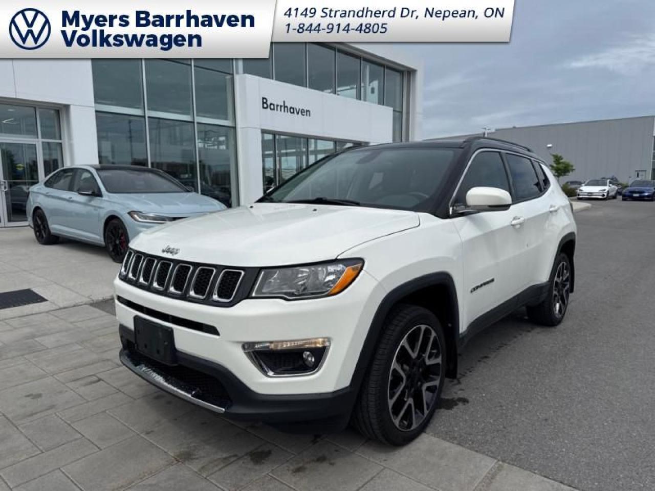 Used 2018 Jeep Compass Limited  - Leather Seats -  Remote Start for sale in Nepean, ON