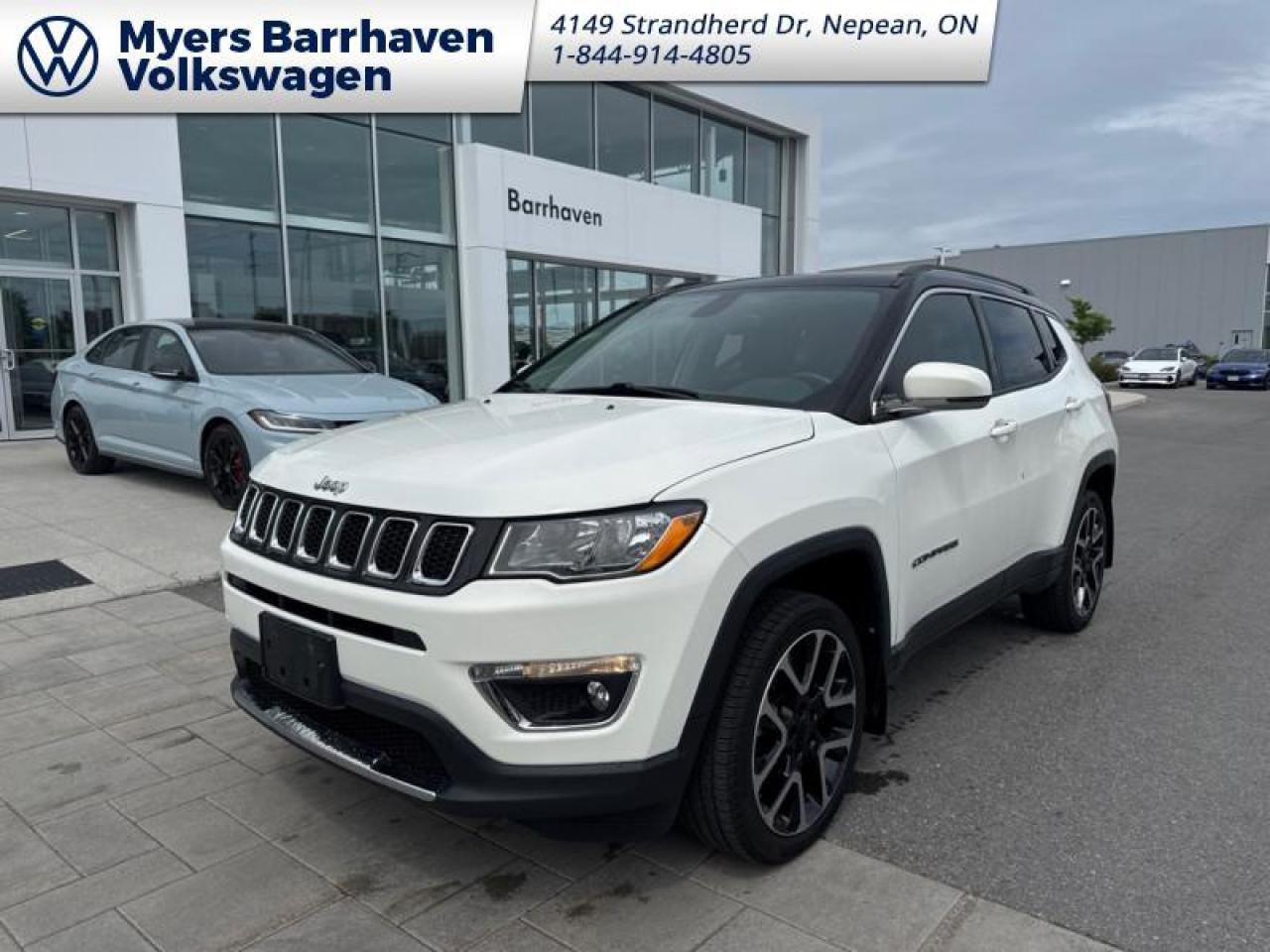Used 2018 Jeep Compass Limited  - Leather Seats -  Remote Start for sale in Nepean, ON