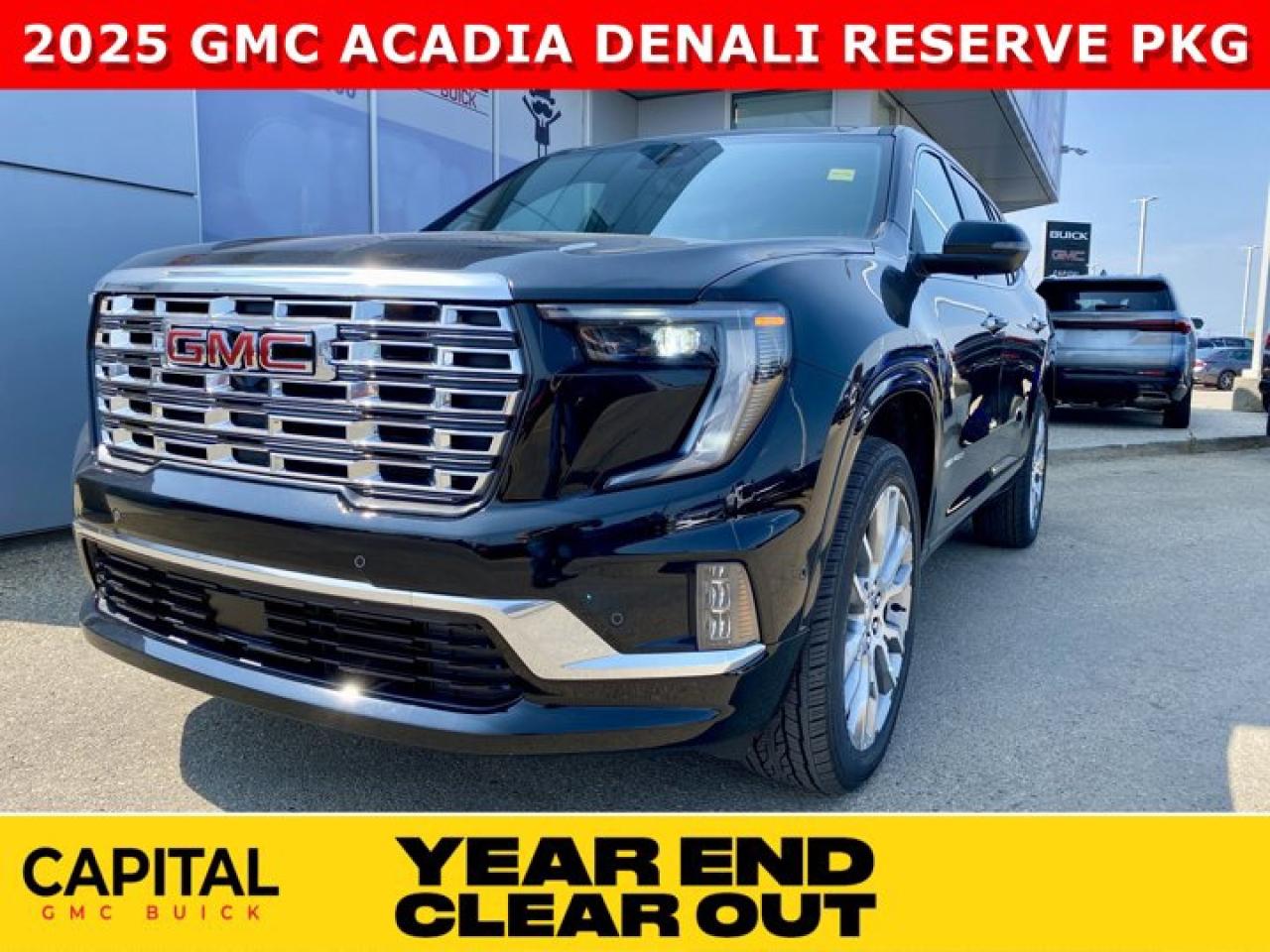 New 2025 GMC Acadia Denali AWD for sale in Edmonton, AB