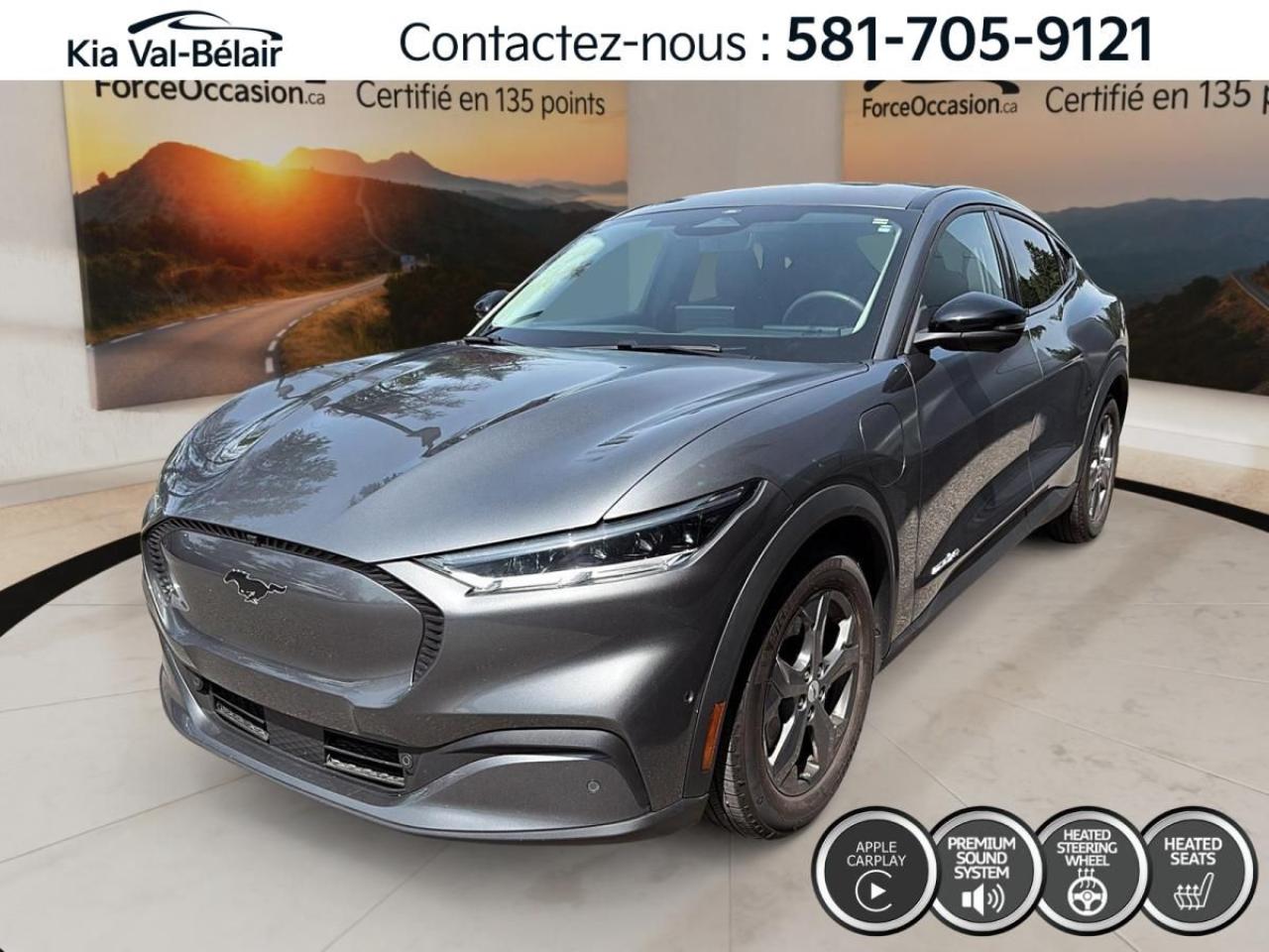 Used 2023 Ford Mustang Mach-E SÉLECT *EV *AWD *325HP *CUIR *CAMÉRA *CRUISE *GPS for sale in Québec, QC