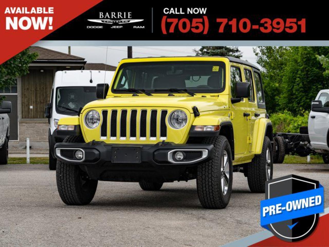 Used 2023 Jeep Wrangler Sahara for sale in Barrie, ON