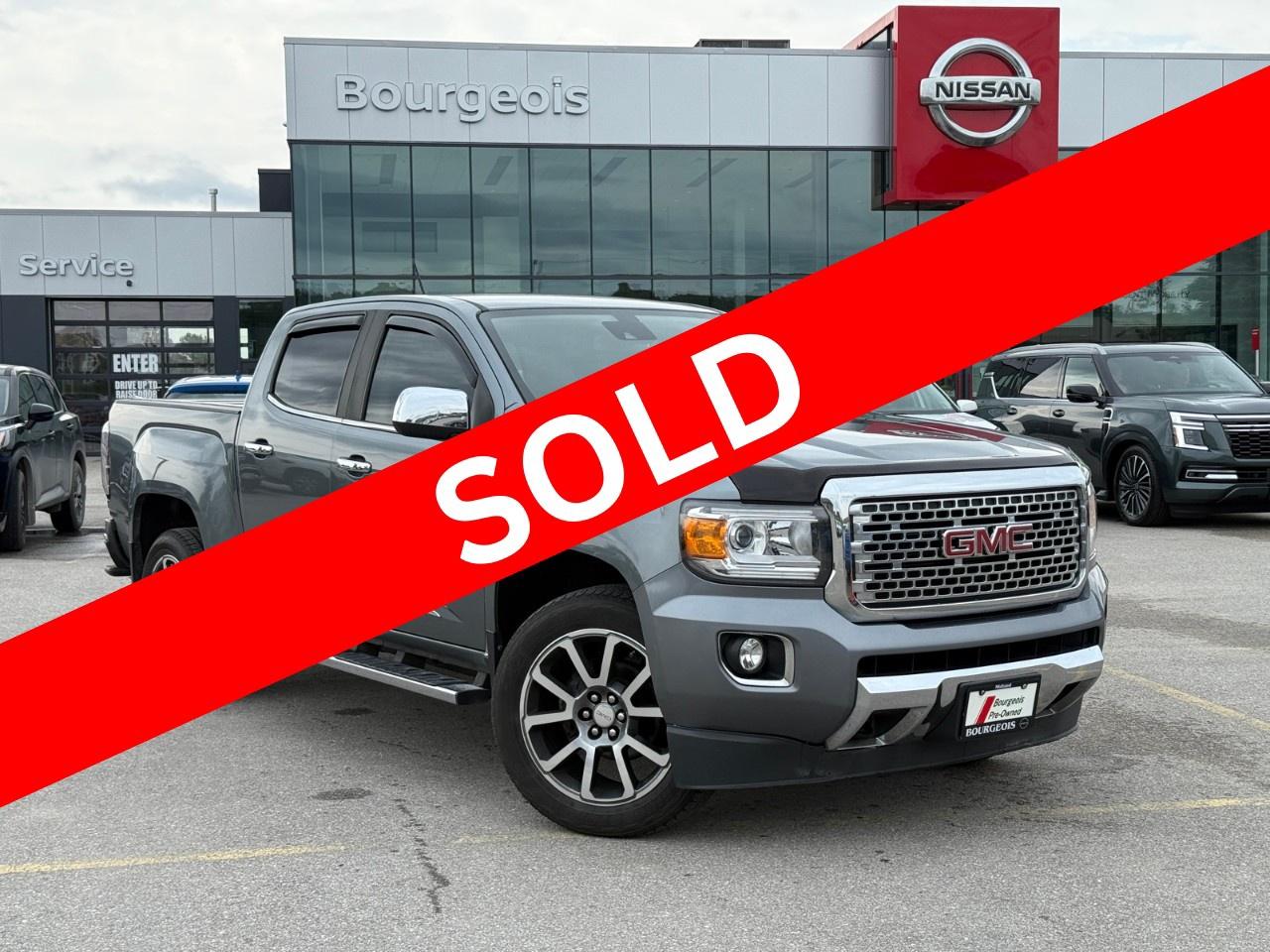 Used 2019 GMC Canyon Crew Cab Short Box 4-Wheel Drive Denali for sale in Midland, ON