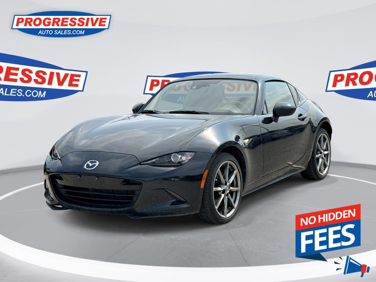 Used 2017 Mazda Miata MX-5 RF GT - Navigation -  Leather Seats for sale in Sarnia, ON