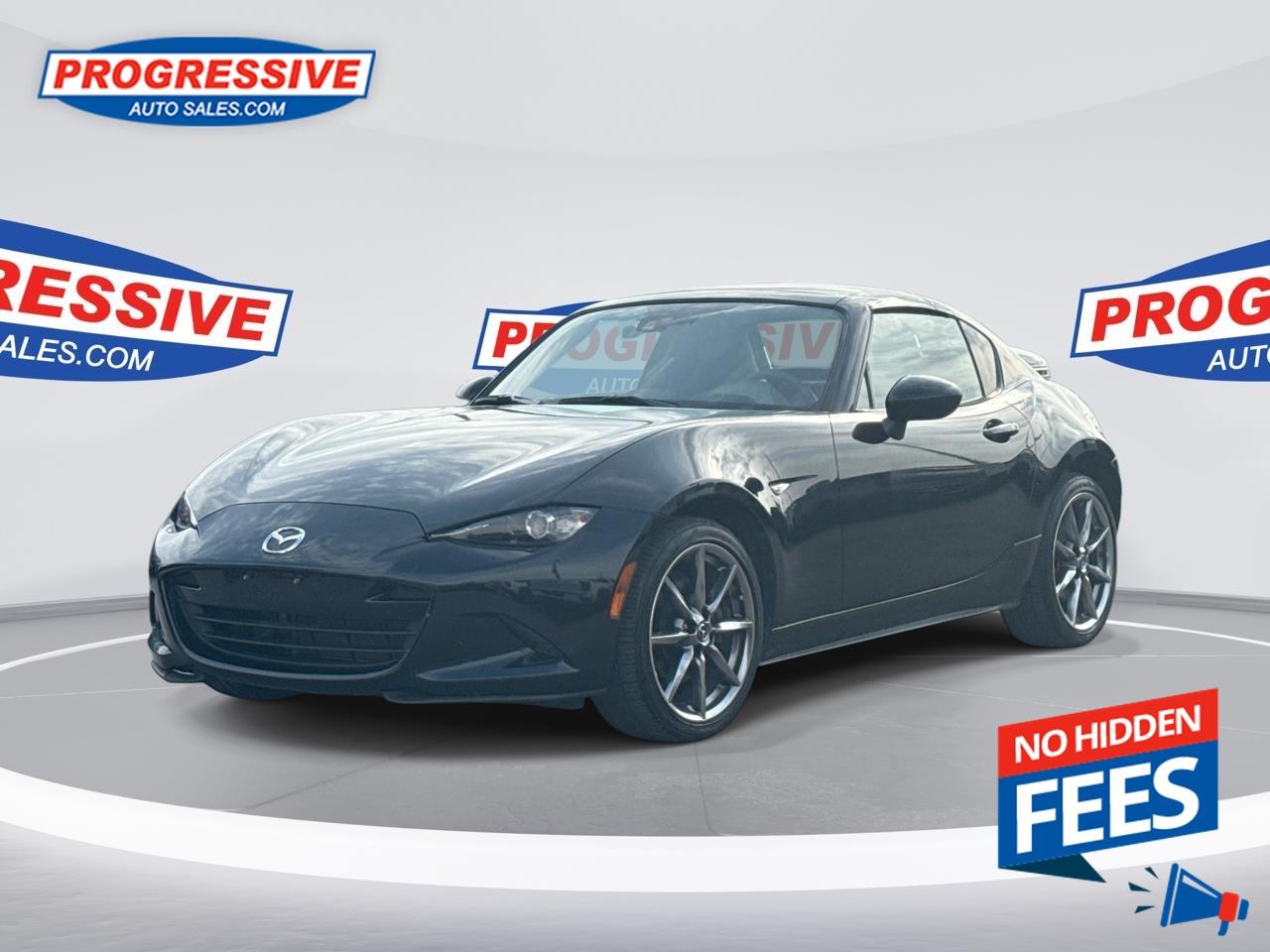 Used 2017 Mazda Miata MX-5 RF GT - Navigation -  Leather Seats for sale in Sarnia, ON