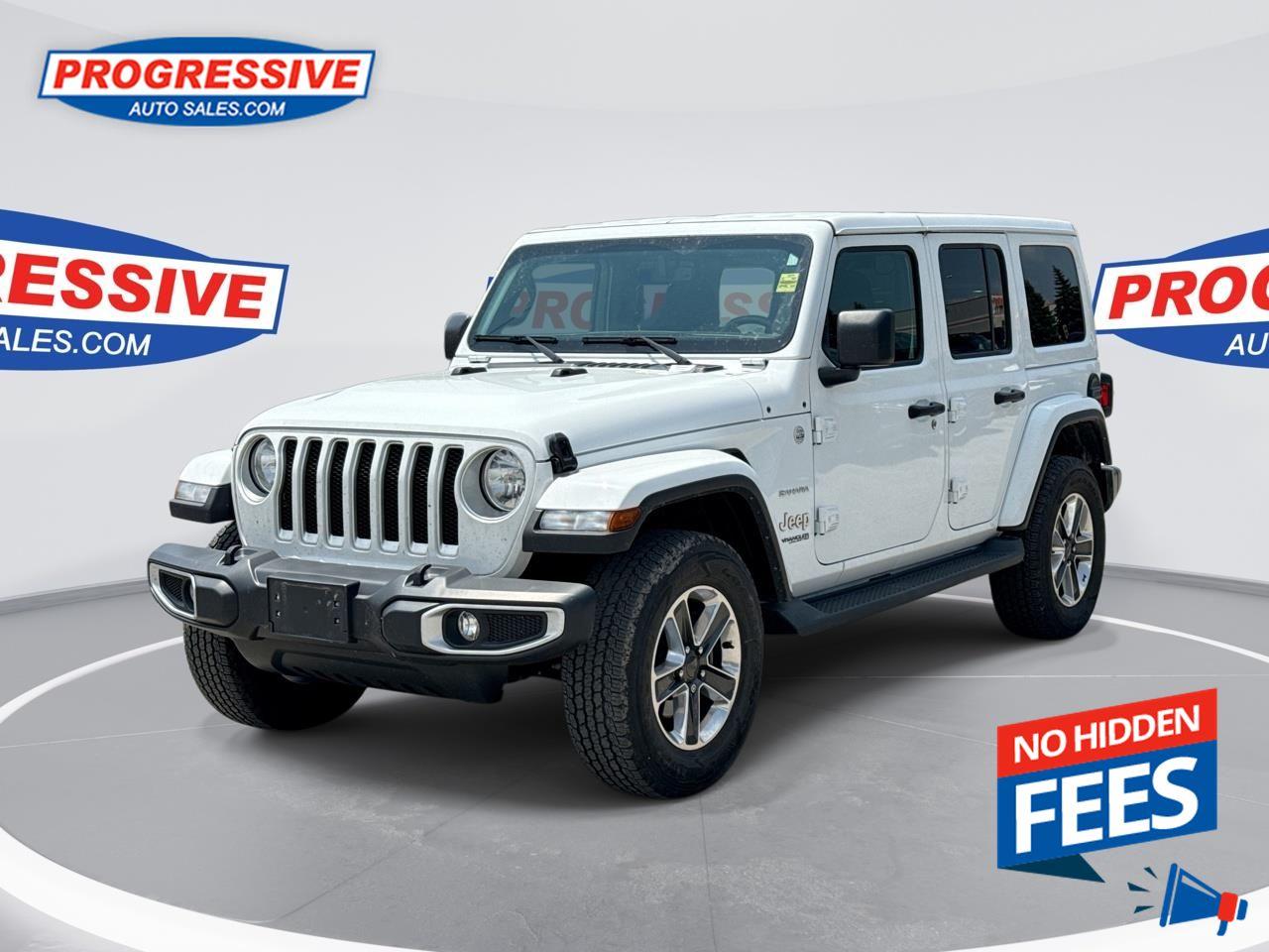 Used 2022 Jeep Wrangler Unlimited Sahara - Navigation for sale in Sarnia, ON