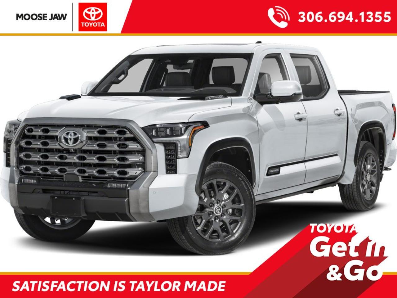 New 2025 Toyota Tundra HYBRID PLATINUM for sale in Moose Jaw, SK