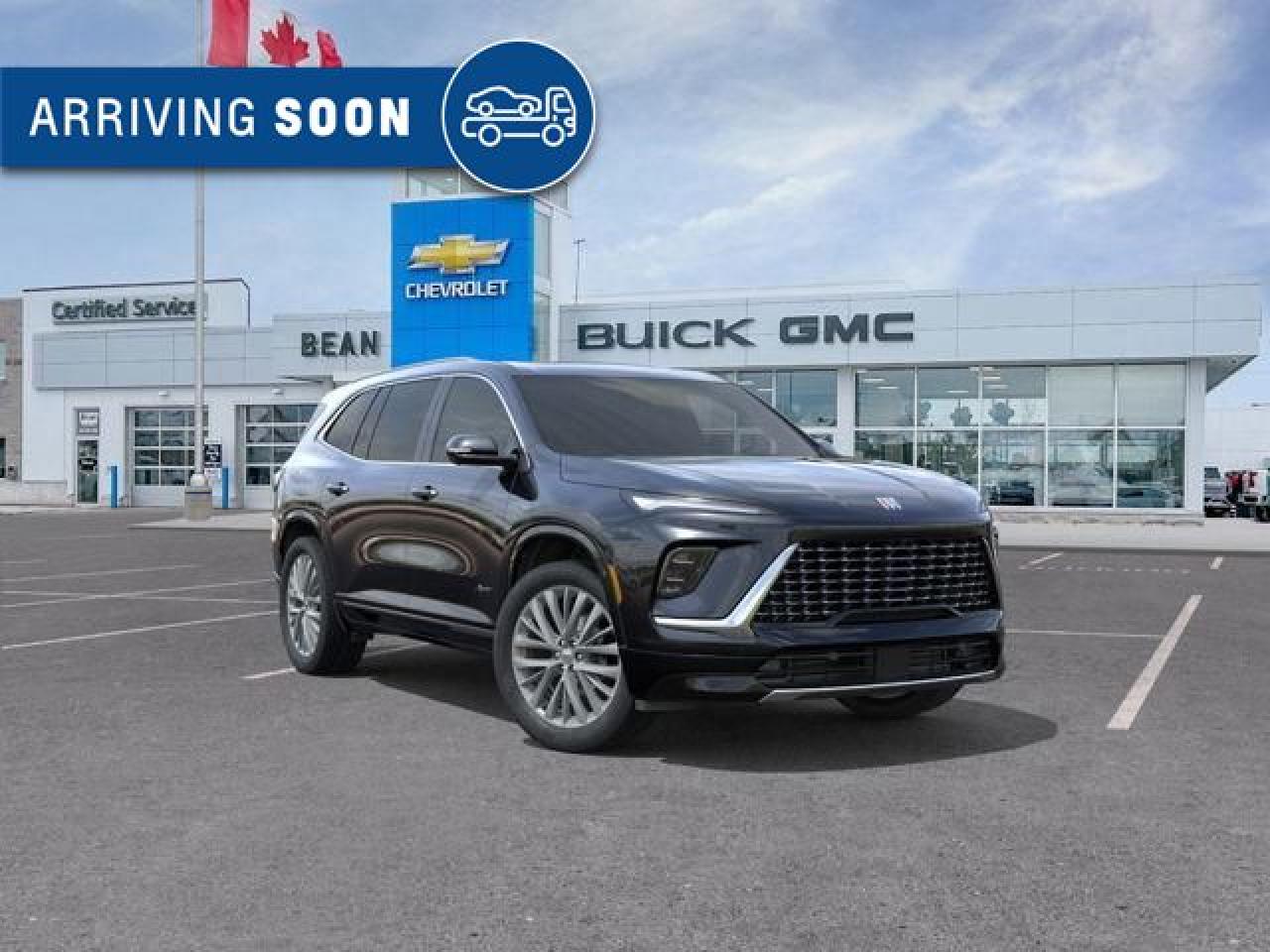 New 2025 Buick Enclave Avenir 2.5L 4 CYL WITH REMOTE START/ENTRY, SUNROOF, HEATED/VENTILATED SEATS, HEATED STEERING WHEEL, POWER LIFTGATE, BOSE SOUND SYSTEM for sale in Carleton Place, ON