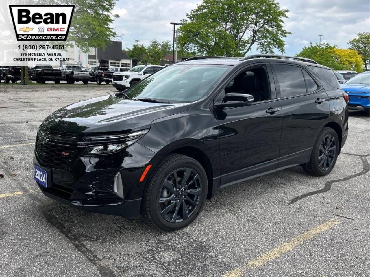 Used 2024 Chevrolet Equinox 1.5L 4CYL AWD RS, SUNROOF, HEATED SEATS, HEATED STEERING WHEEL, POWER LIFTGATE, BLACK BOWTIE EMBLEMS, SAFETY PACKAGE, 19