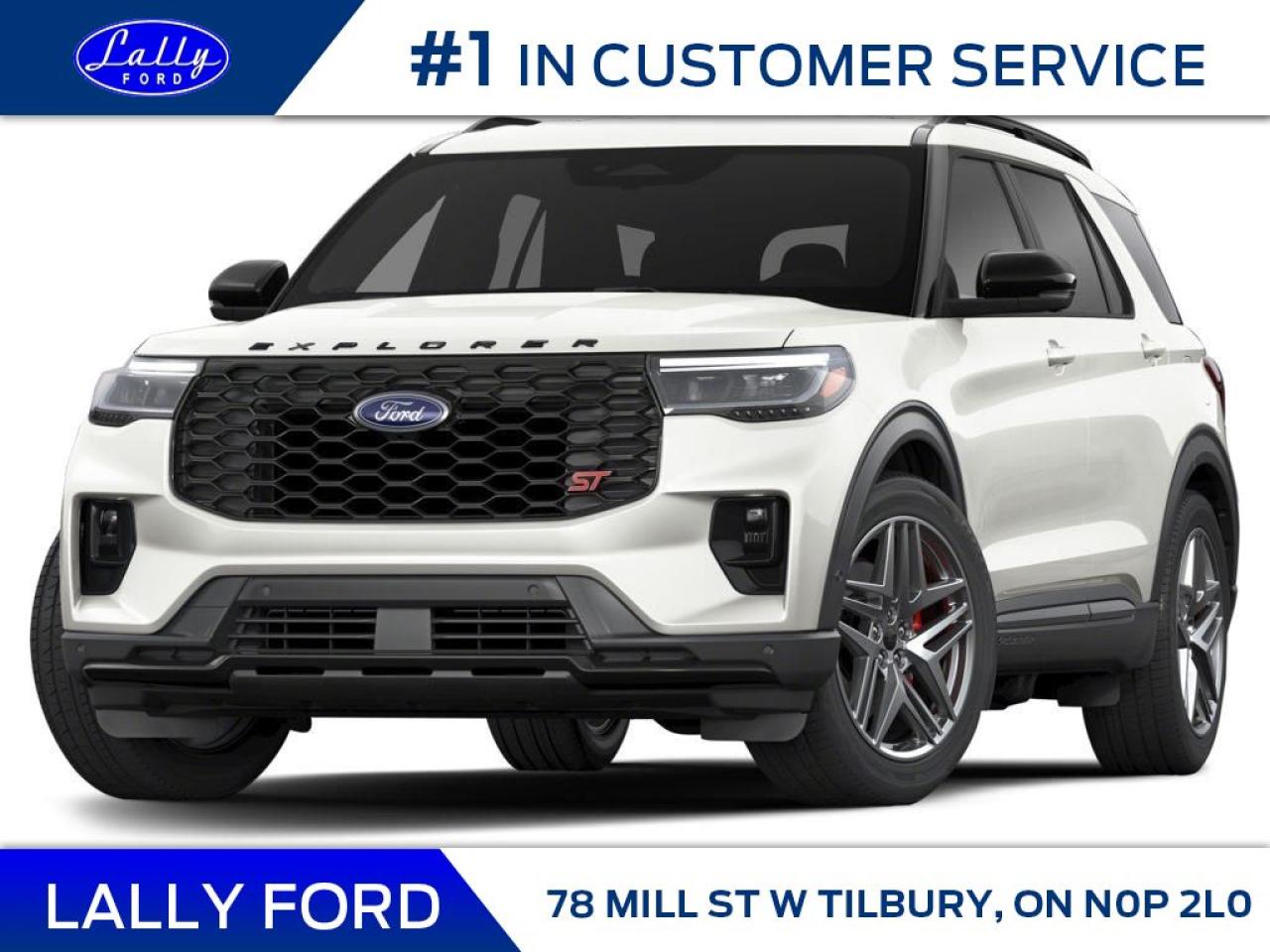 New 2025 Ford Explorer ST for sale in Tilbury, ON