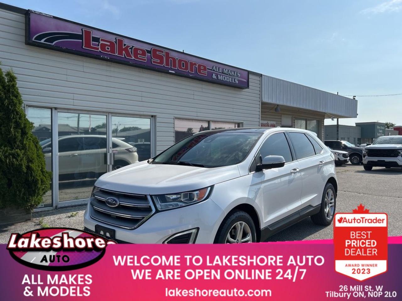 Used 2018 Ford Edge Titanium for sale in Tilbury, ON