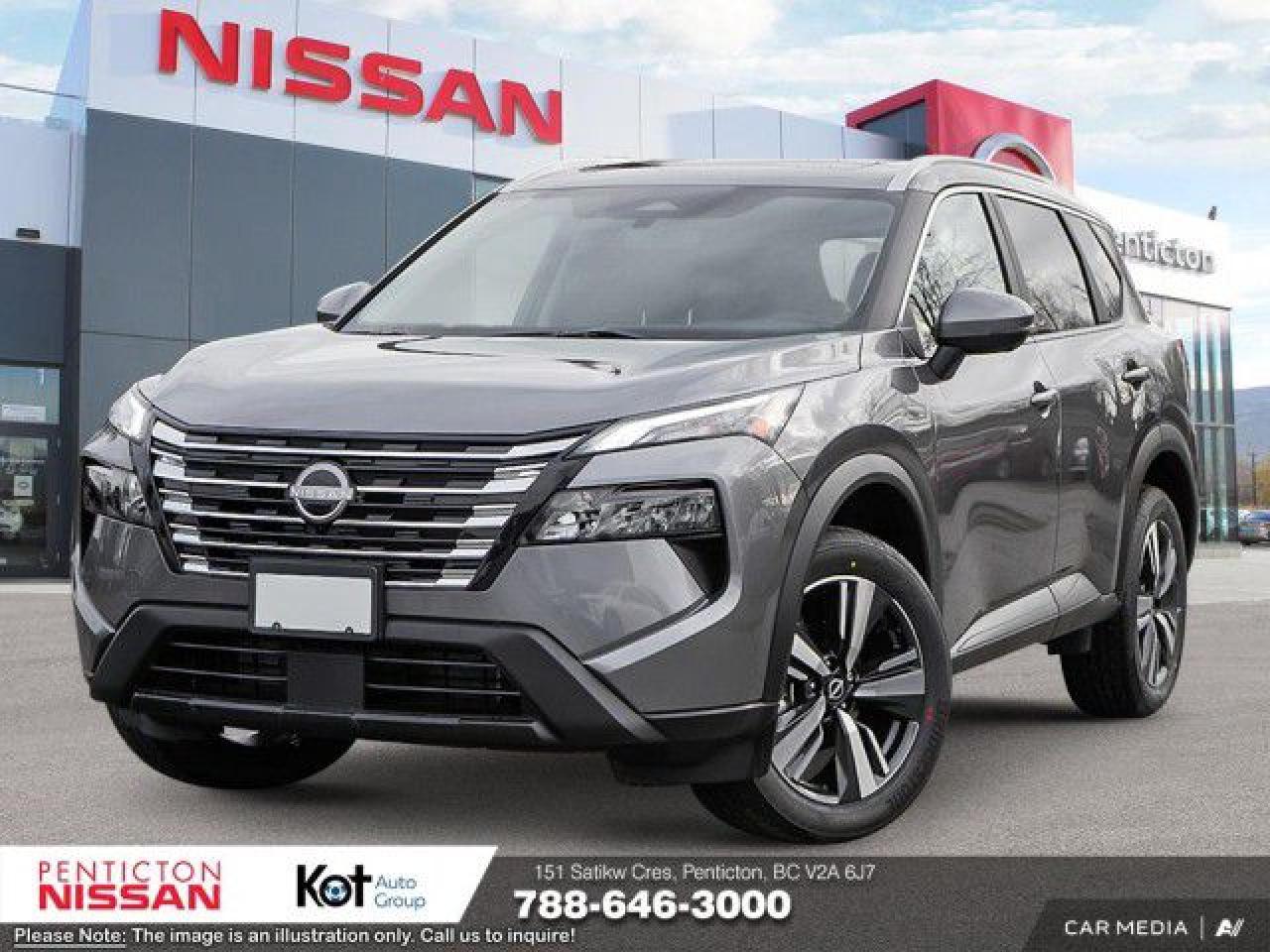 New 2025 Nissan Rogue SV PREMIUM MOONROOF AWD for sale in Penticton, BC