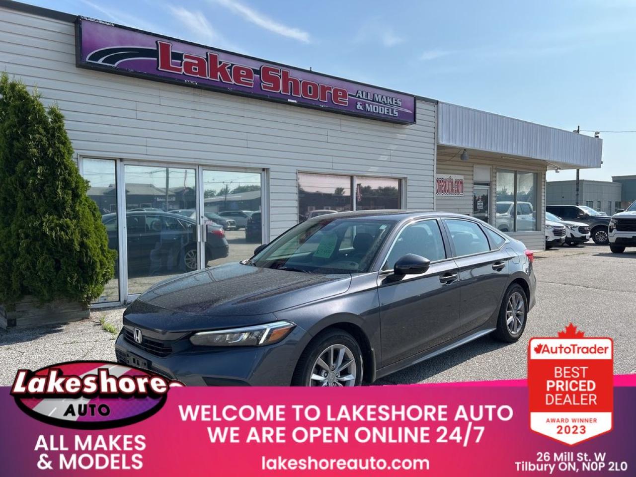 Used 2022 Honda Civic EX for sale in Tilbury, ON