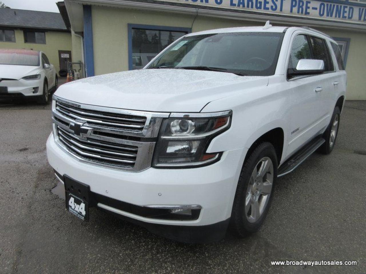 2020 Chevrolet Tahoe LOADED PREMIER-EDITION 7 PASSENGER 5.3L - V8.. 4X4.. CAPTAINS.. 3RD ROW.. NAVIGATION.. LEATHER.. HEATED/AC SEARS.. POWER TAILGATE & PEDALS..