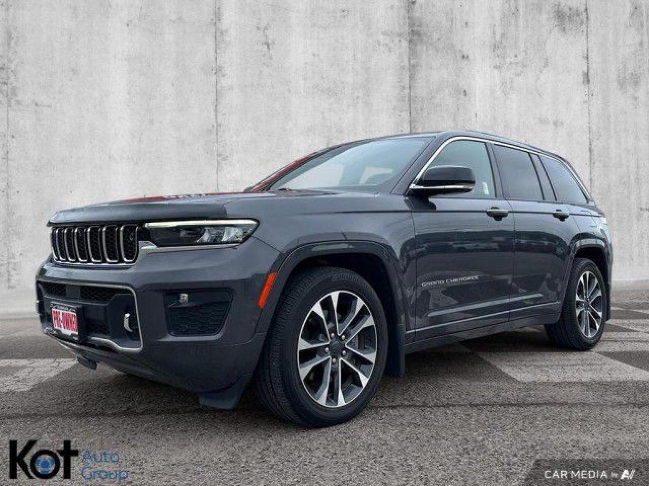 Used 2022 Jeep Grand Cherokee Overland | Loaded! | 5.7L V8 w/ FuelSaver MDS | Advanced ProTech package | Luxury Tech package for sale in Kelowna, BC