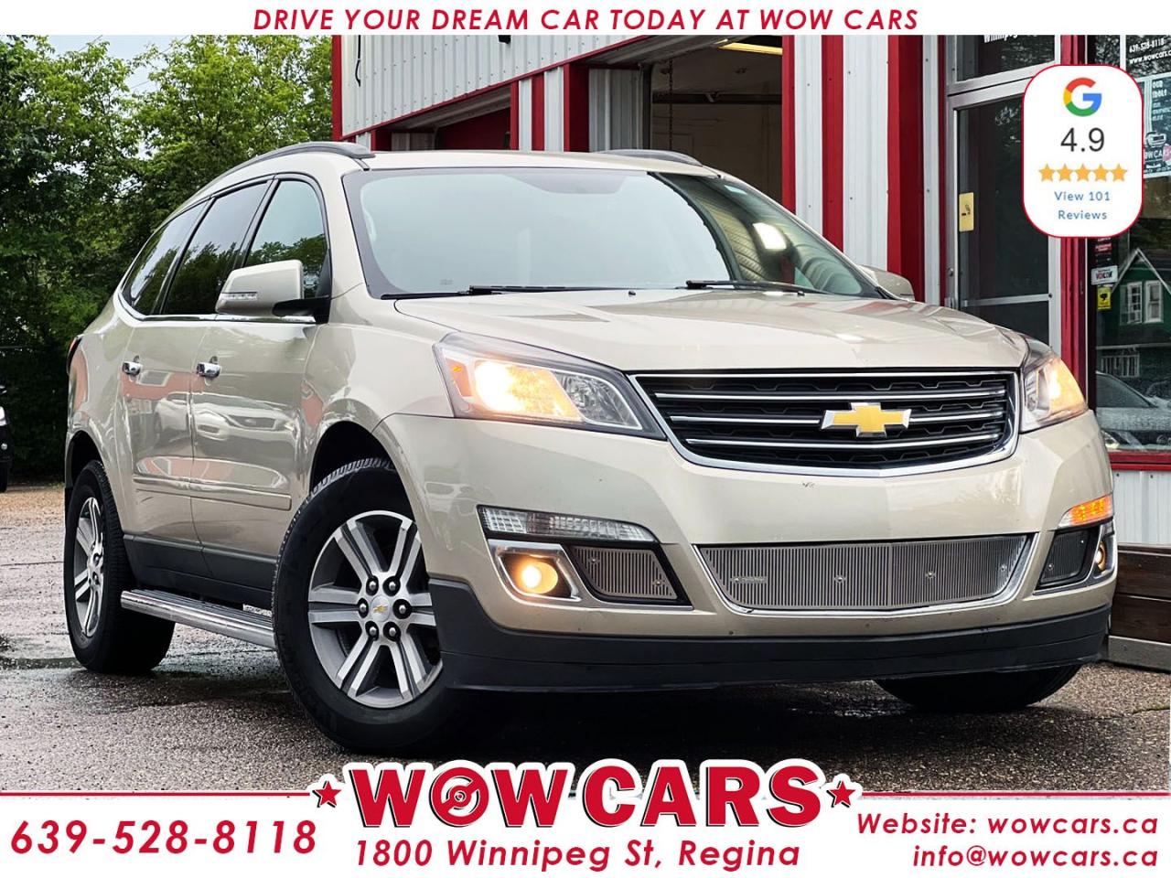 Used 2015 Chevrolet Traverse 2LT for sale in Regina, SK