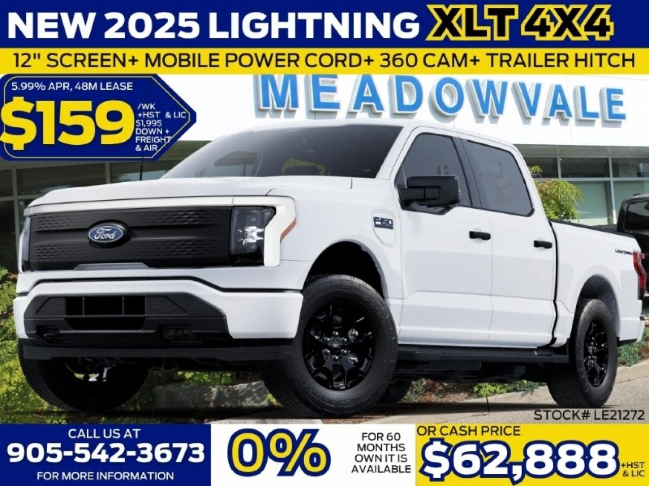 New 2025 Ford F-150 Lightning XLT for sale in Mississauga, ON