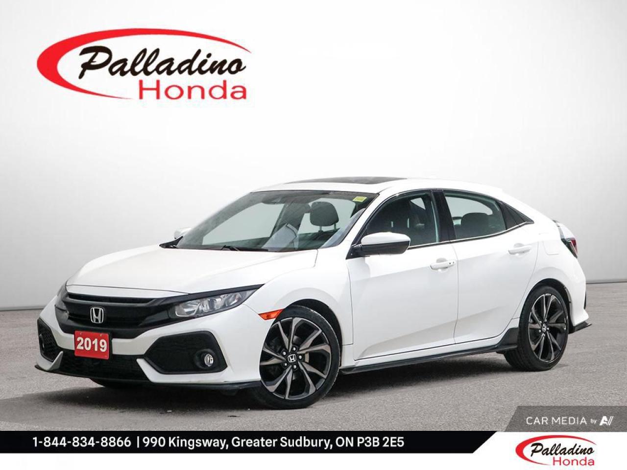Used 2019 Honda Civic Hatchback Sport for sale in Greater Sudbury, ON