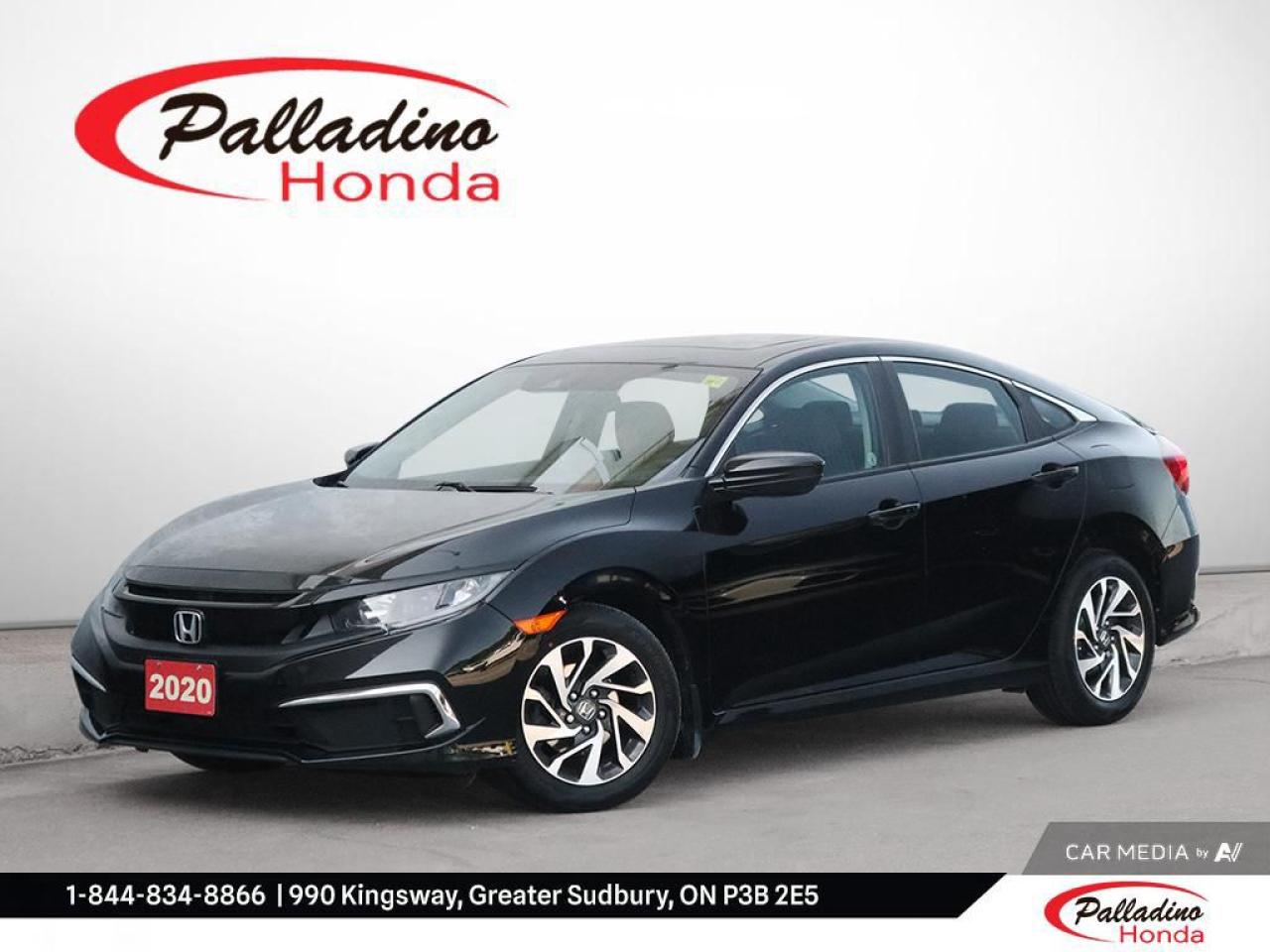 Used 2020 Honda Civic Sedan EX w/New Wheel Design for sale in Greater Sudbury, ON