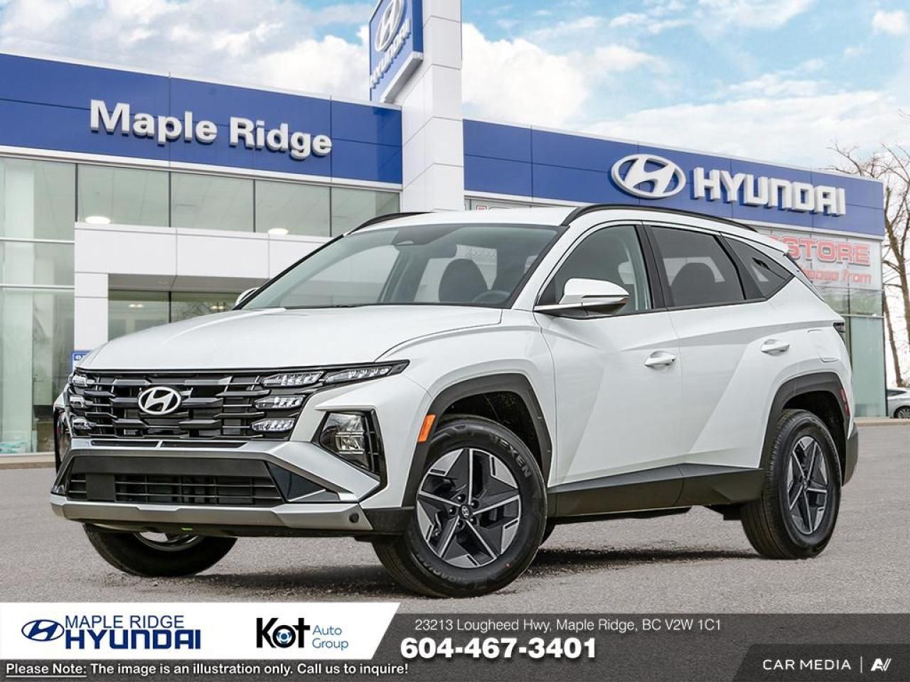 New 2025 Hyundai Tucson Preferred AWD w/Trend Pkg for sale in Maple Ridge, BC