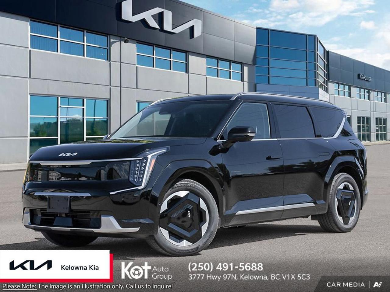 New 2026 Kia EV9 Land w/Premium Package for sale in Kelowna, BC