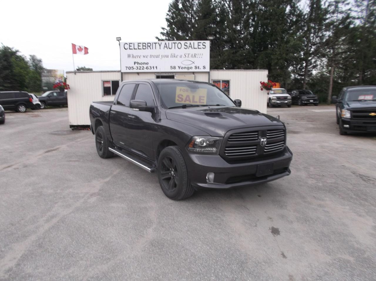 Used 2016 RAM 1500 4X4 4 DOOR SPORT for sale in Elmvale, ON
