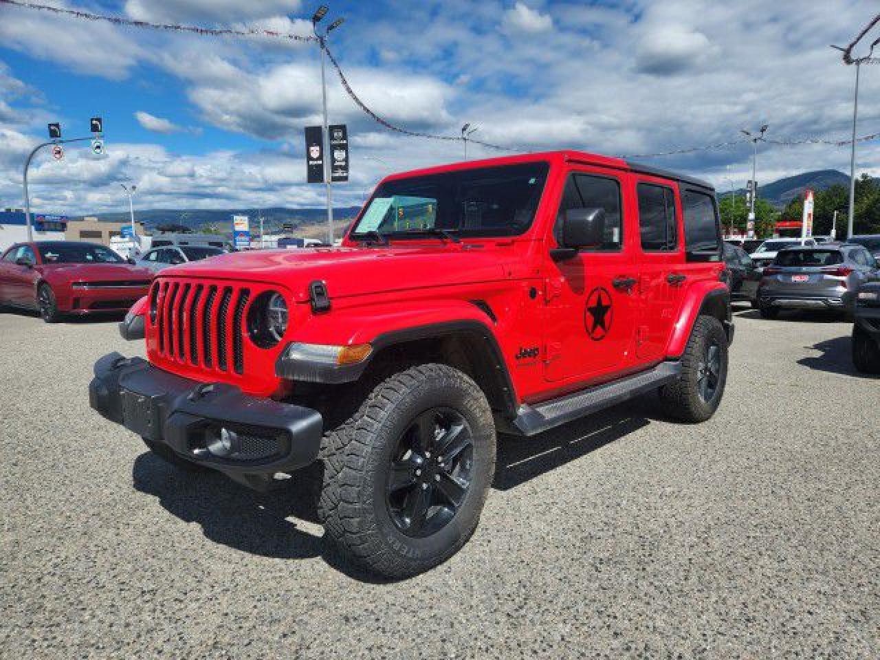 Used 2022 Jeep Wrangler Unlimited High Altitude | Loaded! | Alpine Premium Sound system | Heated Seats | Apple CarPlay & Android Auto for sale in Kelowna, BC