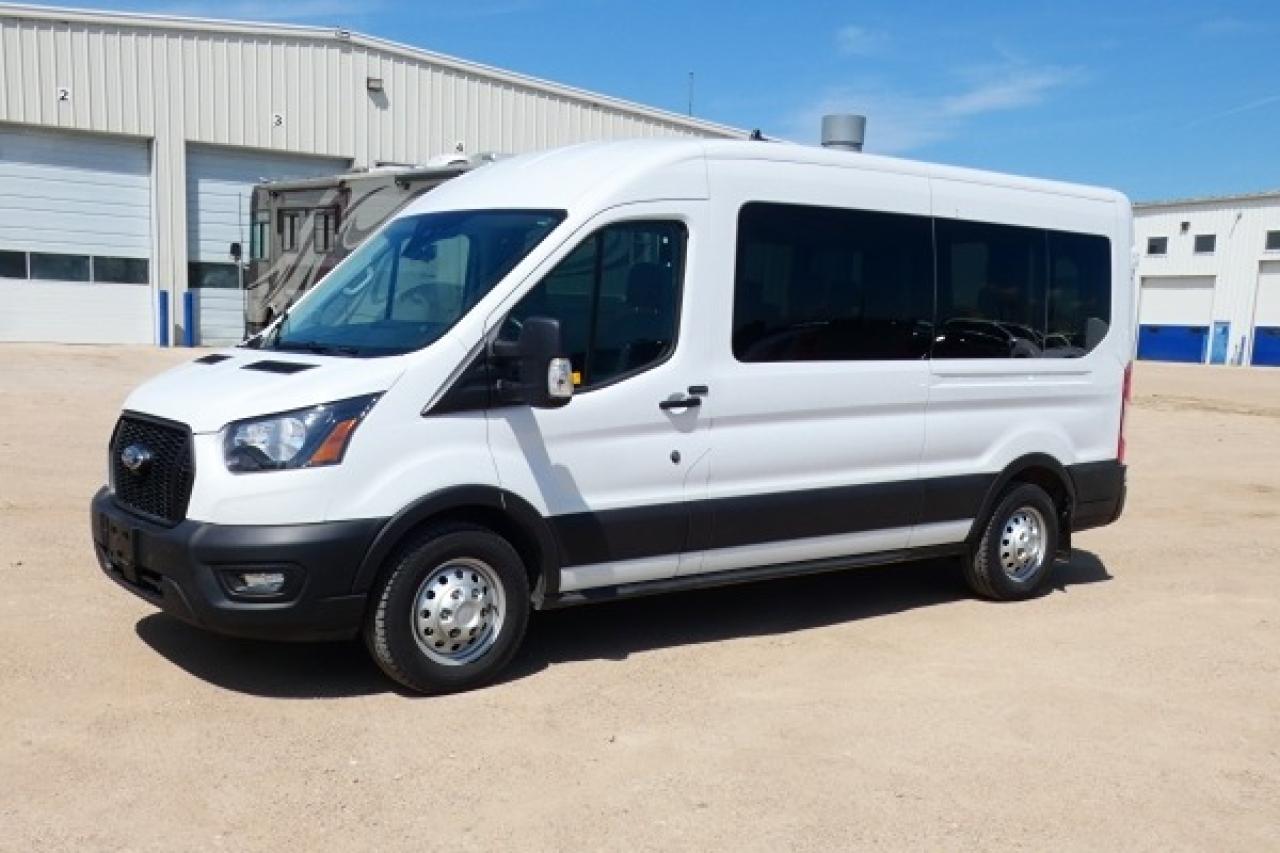 2023 Ford Transit T-350 Med Roof AWD 12 pass. van w/cloth seats - Photo #2