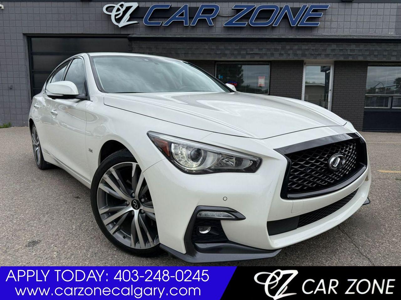 Used 2020 Infiniti Q50 SIGNATURE EDITION PROASSIST for sale in Calgary, AB