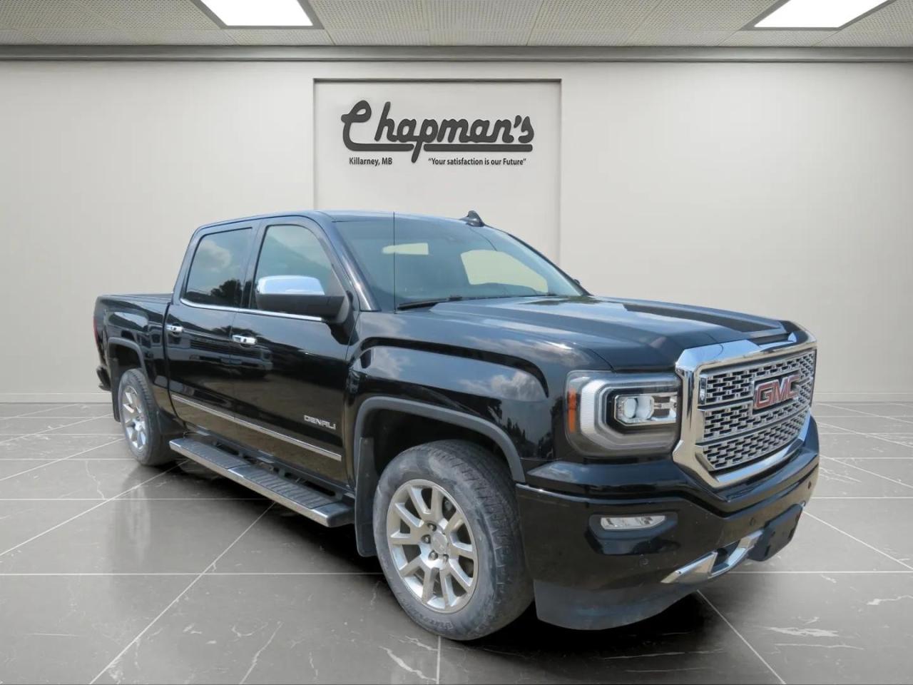 Used 2017 GMC Sierra 1500 Denali Heated/Ventilated Front Seats, Bose Speaker System, Rear Vision Camera for sale in Killarney, MB